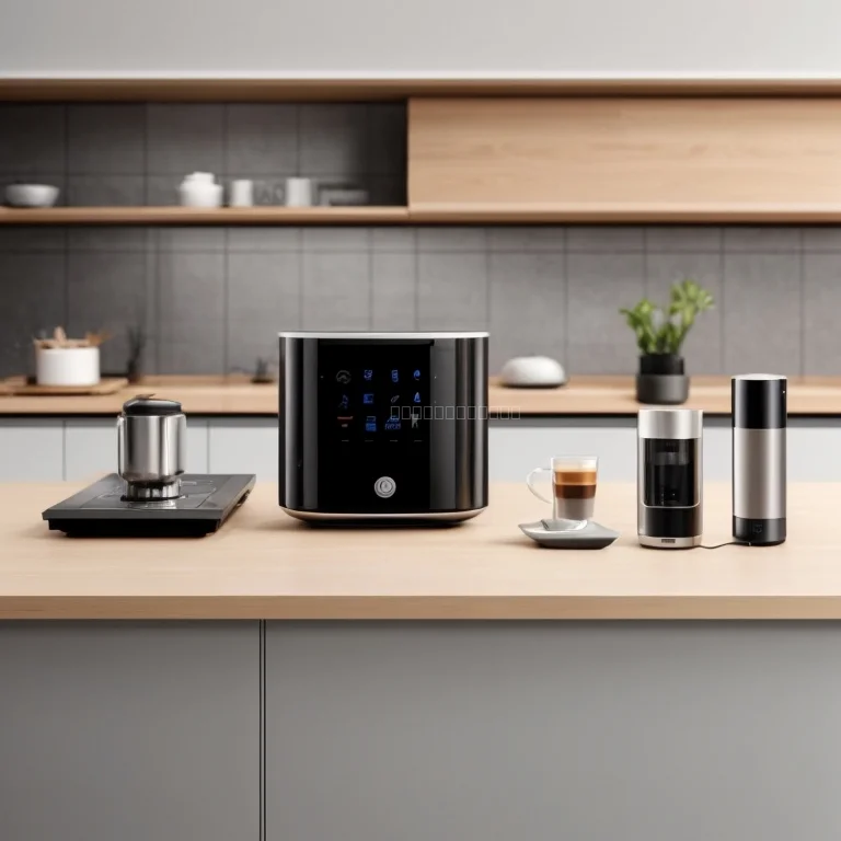 Smart Home Geräte auf einem Tisch