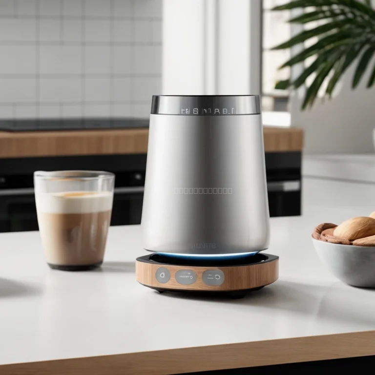 Kuratiertes AI-Gerät in stilvollem Design